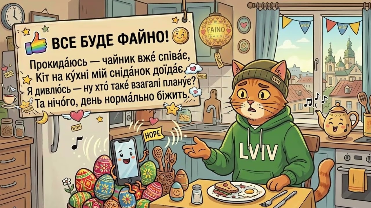 Все буде файно — сучасна українська жартівлива пісня 2026