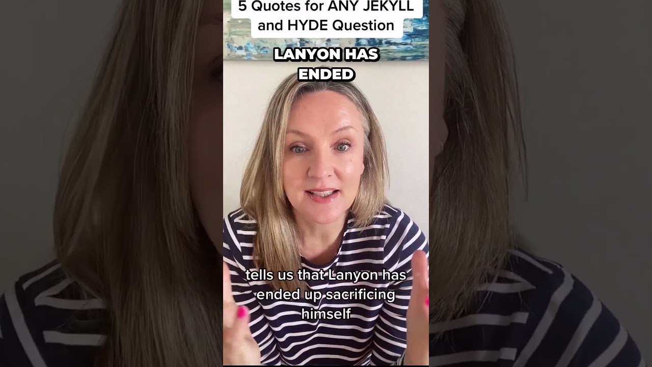 GRADE 9 BOOST: Jekyll and Hyde| ACE your GCSE ENGLISH LITERATURE EXAM