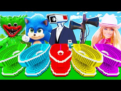 HANGİ GARİP TUVALETİ SEÇMELİYİM 💩 - Minecraft