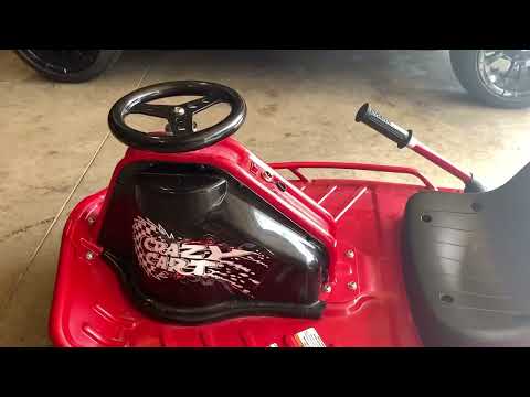 Razor Crazy Cart - 24V Electric Drifting Go Kart - Variable Speed, Up to 12 mph, Drift Bar Review