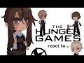 Catching Fire react to Katniss and Finnick |The Hunger Games|GachaClub| -{DustyApples}-