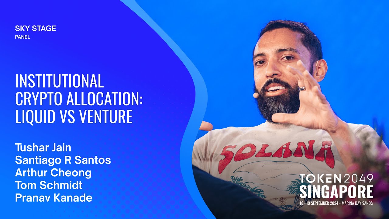 Institutional Crypto Allocation: Liquid vs Venture - TOKEN2049 Singapore 2024