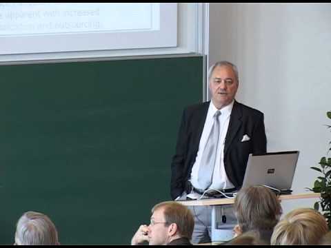 Prof. Stephen Vargo: Service-dominant logic: Basics, Developments and State-of-the-art @UBT