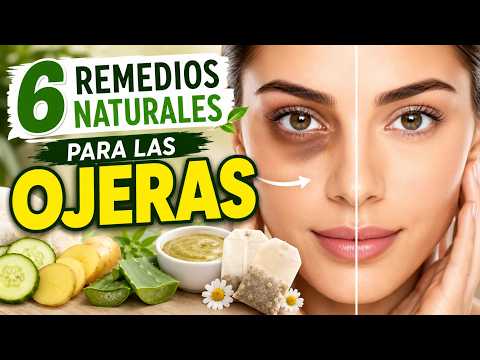 6 remedios naturales para las ojeras