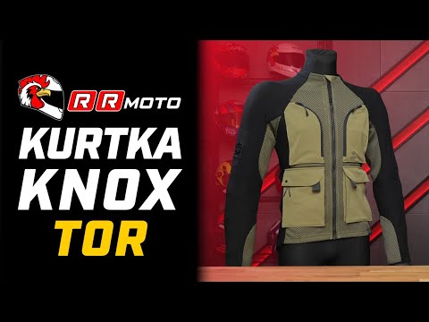 KNOX TOR _ kurtka motocyklowa turystyczna/light adventure z warstwą przeciwdeszczową