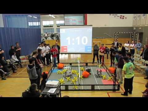 VEX Starstuck Calgary Regional Final 2: (3388S 3388T) 46 vs 5 (6659C 46331C)