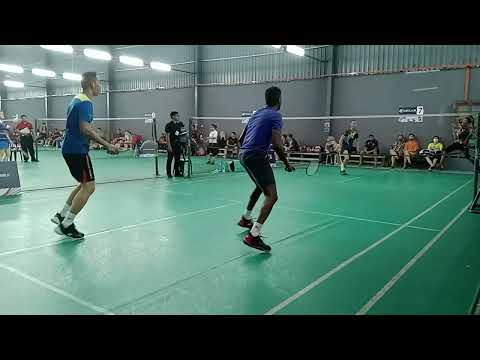 Badminton SF Novae BA Men's Double 90 - Syed Muzir / Sim Han Siang Vs Azizan Ariffin / Yogendran K