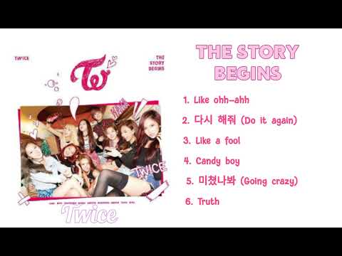 (FULL ALBUM) THE STORY BEGINS TWICE DEBUT ALBUM