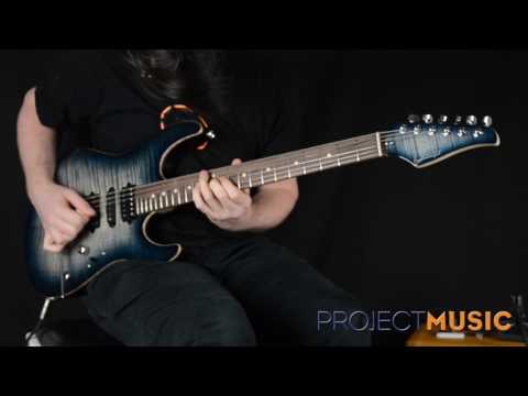 Suhr Modern Pro Trans Whale Blue Burst