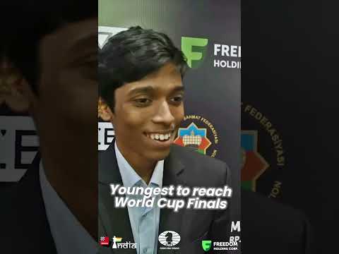 Praggnanandhaa creates World Record! #shorts