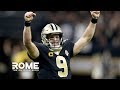 Drew Brees Breaks Record For Career Passing Touchdowns | The Jim Rome Show