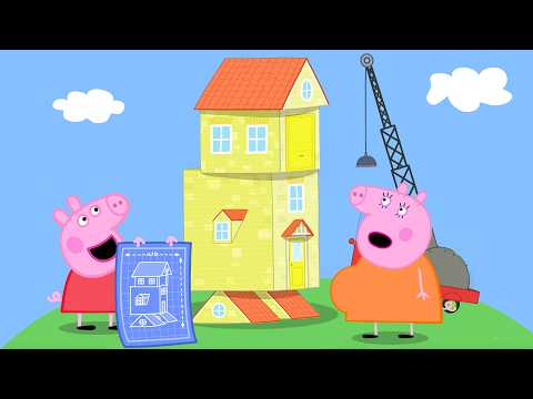 Peppa Pig BUILDS Her DREAM HOME! 🏡 Peppa & George: Big House Makeover | Full Episodes | 26 Mins