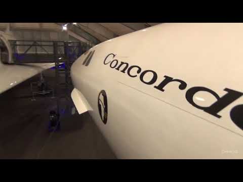 First Concorde ever built (F-WTSS) walkthrough