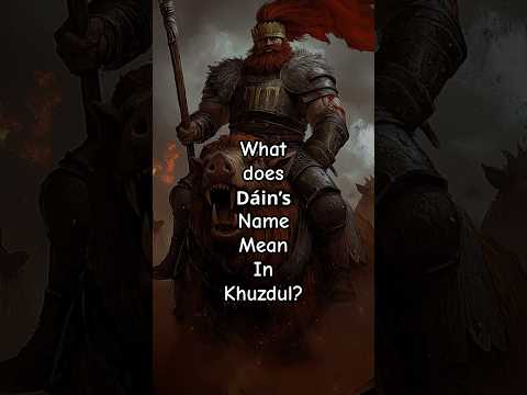 The Hidden Meanings Behind Dwarven Names