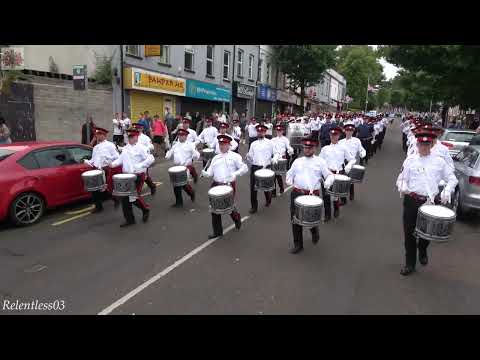 Shankill Protestant Boys (No.14) @ Whiterock District No. 9 Parade ~ 28/06/25 (4K)