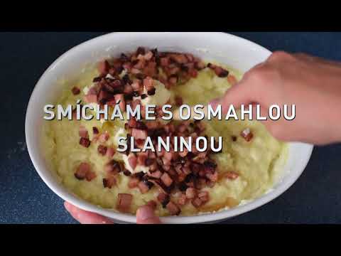 Recept na halušky s bryndzou a slaninou (60s video)
