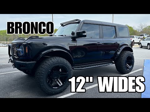 Ford BRONCO Wildtrak Sasquatch on 20x12s Review