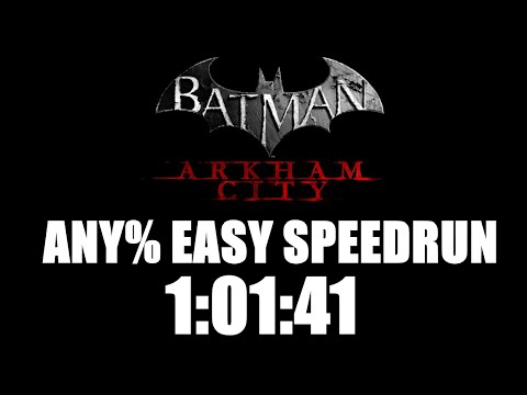 Batman: Arkham City Any% Easy Speedrun 1:01:41 [Former World Record]