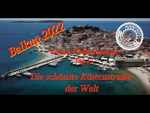 Mit 4 Motorrädern auf den Balkan | Tag 11 | Die schönste Küstenstrasse der Welt