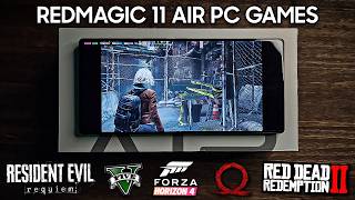 JOGOS DE PC NO REDMAGIC 11 AIR SÃO IMPRESSIONANTES!
