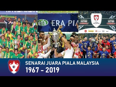 Senarai Juara Piala Malaysia 1967-2019 (List of Malaysia Cup Winners)