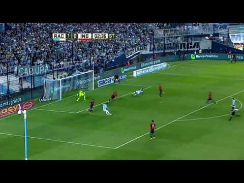 Gol de Bou - (2-0) - Racing vs independiente (Primera División 2016)