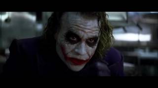 The Dark Knight (2008)-The Joker First Scene