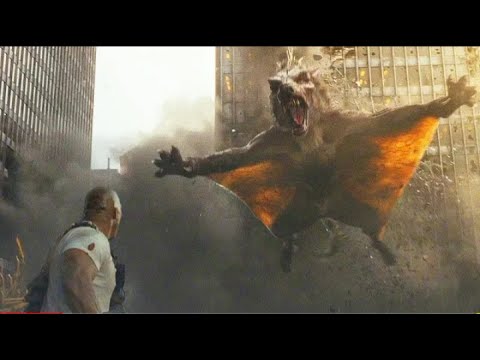 George vs Ralph vs Lizzie  Final Battle Scene  Rampage 2018 Movie Clip HD 1080p