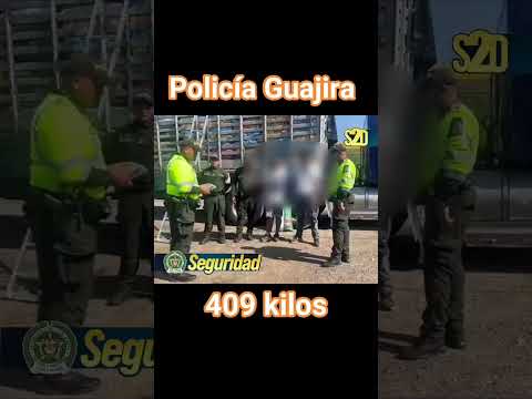 Golpe al narcotráfico en La Guajira: Incautación y operativos policiales 2026