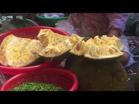 Walk Around Market Food In Cambodia - Amazing Country Food Selling In Phnom Penh Market - Asian Food