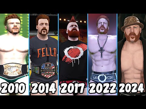 Evolution of Sheamus Entrance 2010-2024 - WWE Games
