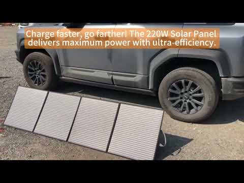 More Power, More Freedom! MHPOWOS 220W Solar Panel