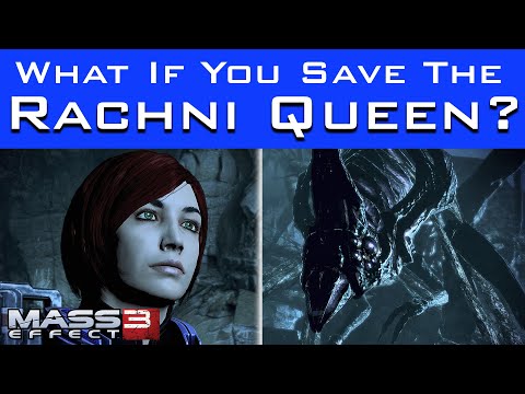 Mass Effect 3 - What Happens If You Save the Rachni Queen? (SAVE OR KILL?)