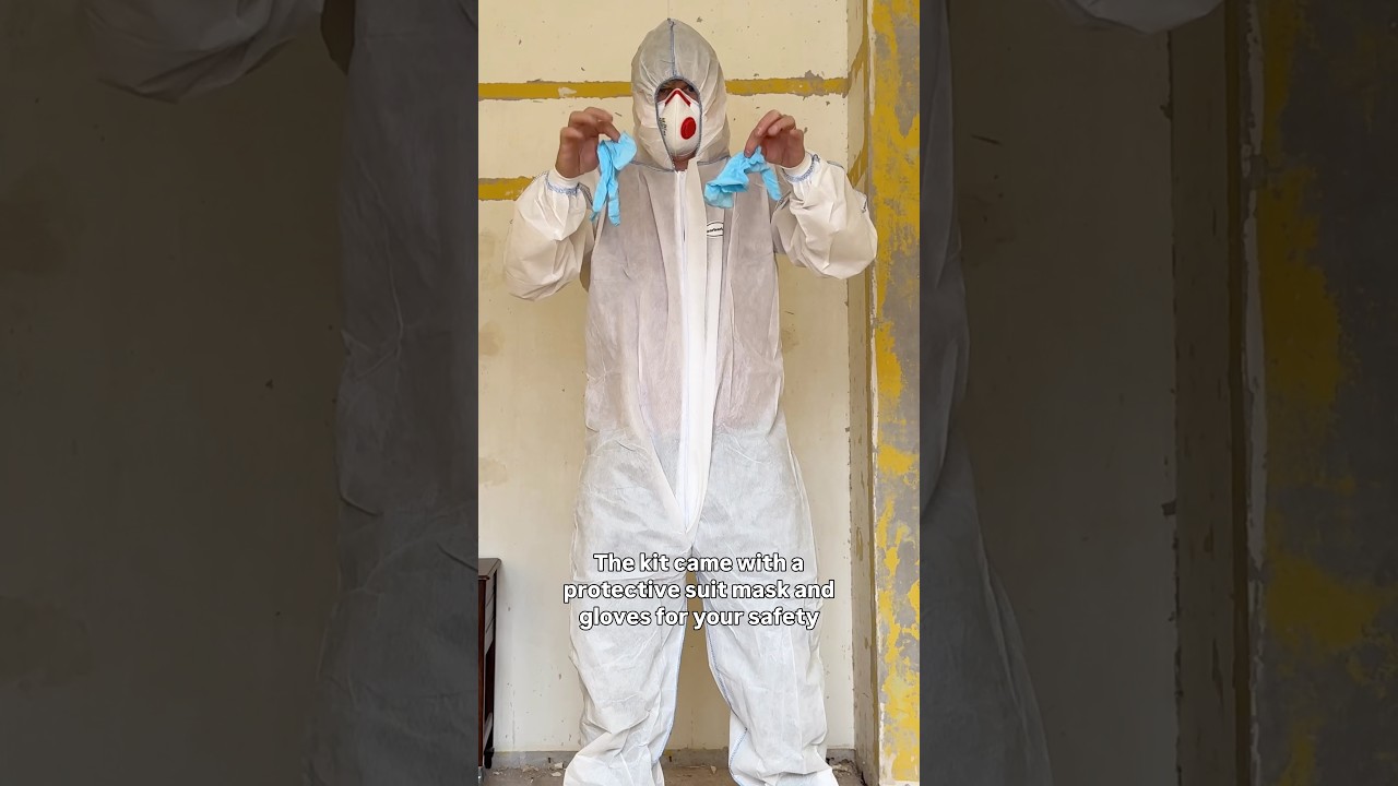 £65 DIY asbestos testing kit #diy #asbestos #renovation #home #safety #buildingtips #tips #advice