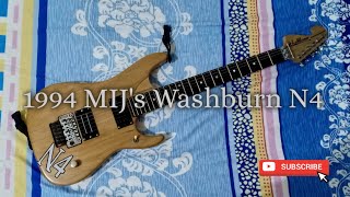 1994 Washburn N4 MIJ&#39;s - Quick demo