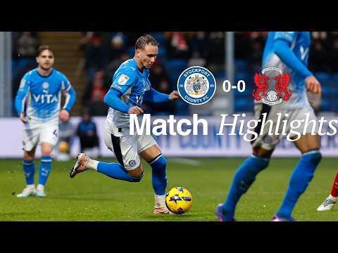 Stockport County Vs Leyton Orient - Match Highlights - 07.02.26
