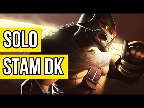 Solo PVE Stamina Dragonknight Build - MAULER - The Best ONE BAR Stam DK Build? 💪 MAJOR DAMAGE