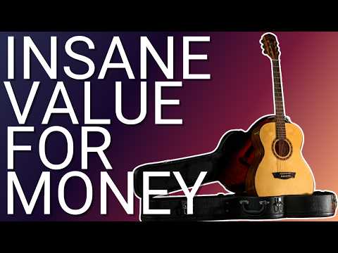 Washburn WCG66SCE Comfort Series Grand Auditorium with Fishman. New with Full Warranty! image 10