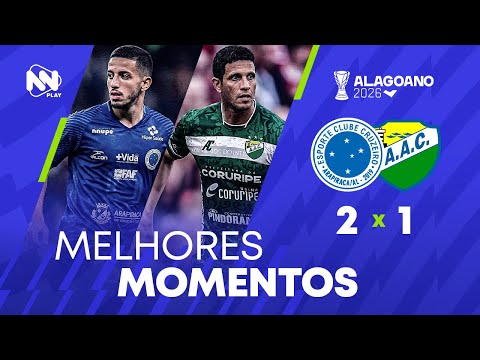 Highlights of the full match between Cruzeiro-AL and Coruripe - Alagoano 2026