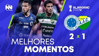 Melhores momentos COMPLETO CRUZEIRO-AL X CORURIPE - Alagoano 2026