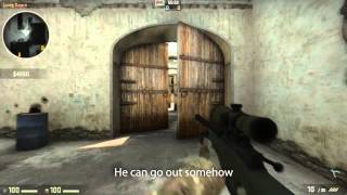 Na`Vi.markeloff AWP guide @ de_dust2 (CT-side)