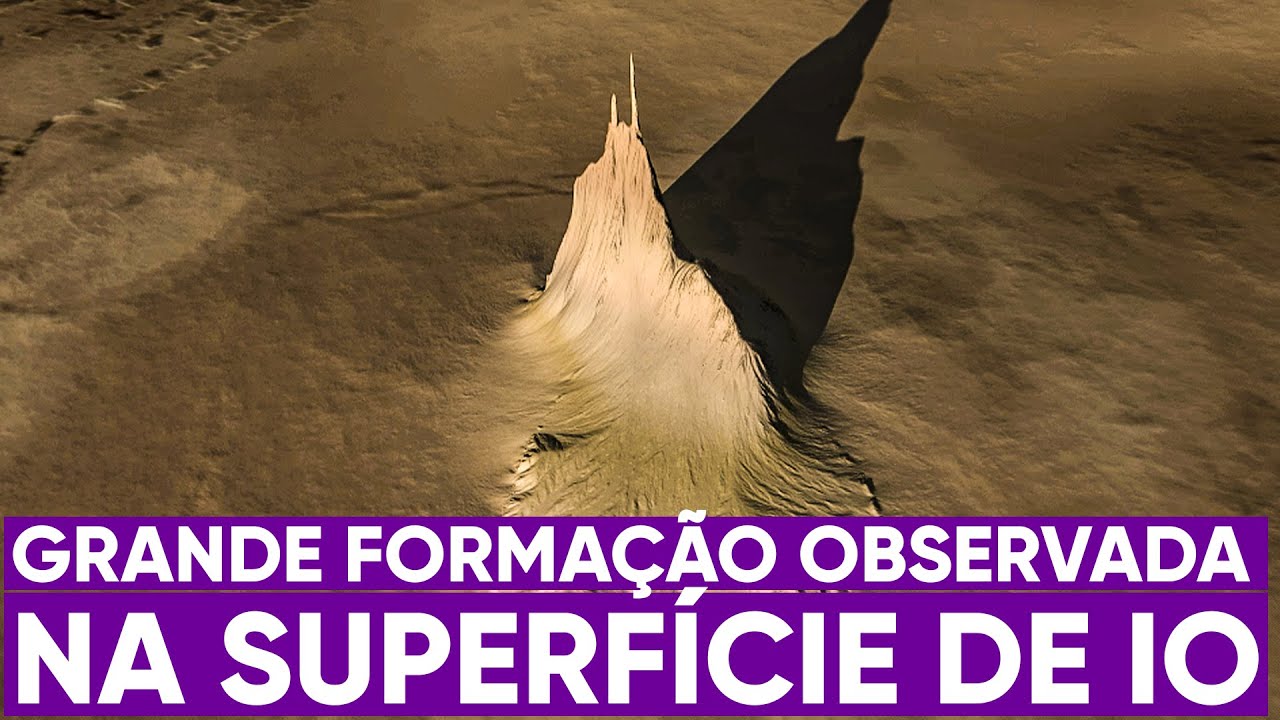 NASA descobre estrutura na lua de Júpiter