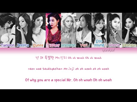 Girls' Generation (소녀시대) - Mr.Mr. (Color Coded Han|Rom|Eng Lyrics) | by Yankat