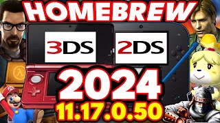 How to Homebrew Your OLD Nintendo 3DS & 2DS (11.17)