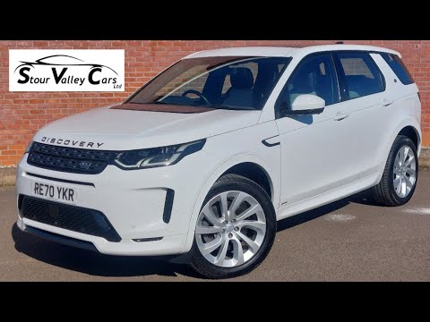 Land Rover Discovery Sport P300e HSE R-Dynamic Plug in hybrid For Sale in Sudbury Suffolk by Dealer.