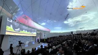 preview picture of video 'Nord Stream Pipeline Inauguration in Lubmin 08-11-2011'