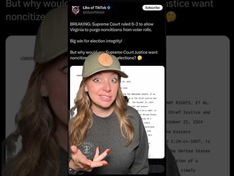 SCOTUS Just Put a STOP to Noncitizen Voting #2ndamendment #shortsvideo #shortsfeed #shorts Thumbnail