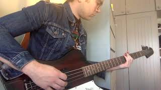 Hanoi Rocks - Lightning Bar Blues (bass cover)