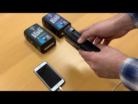 How To: Turn On USB Port - DUO-C Series Batteries by IDX