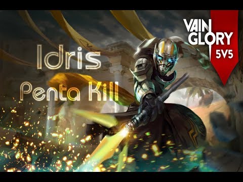 VAINGLORY HIGHLIGHT l Idris CP l Penta Kill 5v5 l